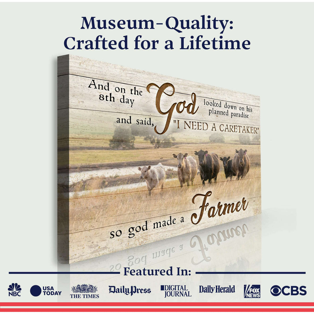 On The 8th Day God Made A Farmer Sign III
