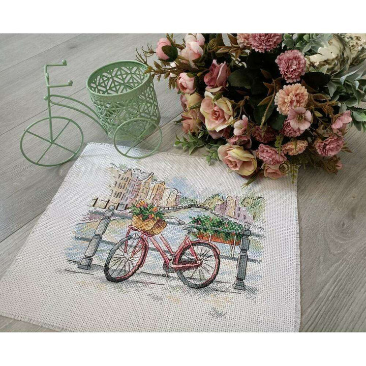 On the Bridge SM-385  Counted Cross Stitch Kit