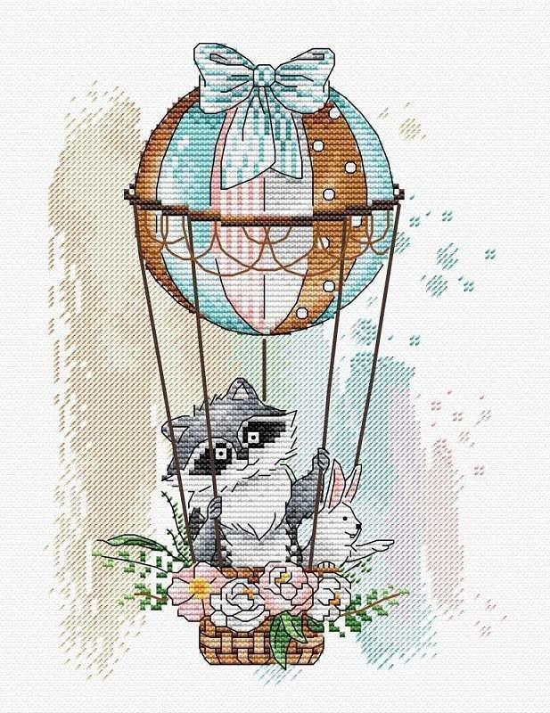 On the Colourful Horizon SM-423  Counted Cross Stitch Kit