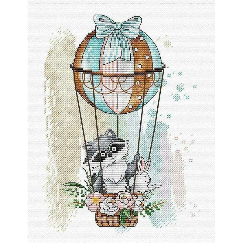 On the Colourful Horizon SM-423  Counted Cross Stitch Kit