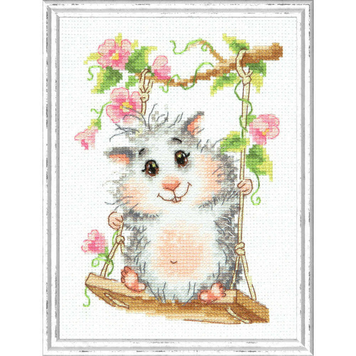 On the Swing 19-13 Counted Cross-Stitch Kit