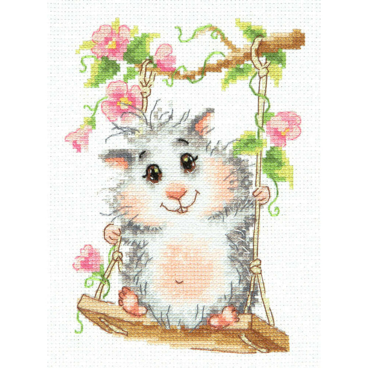 On the Swing 19-13 Counted Cross-Stitch Kit