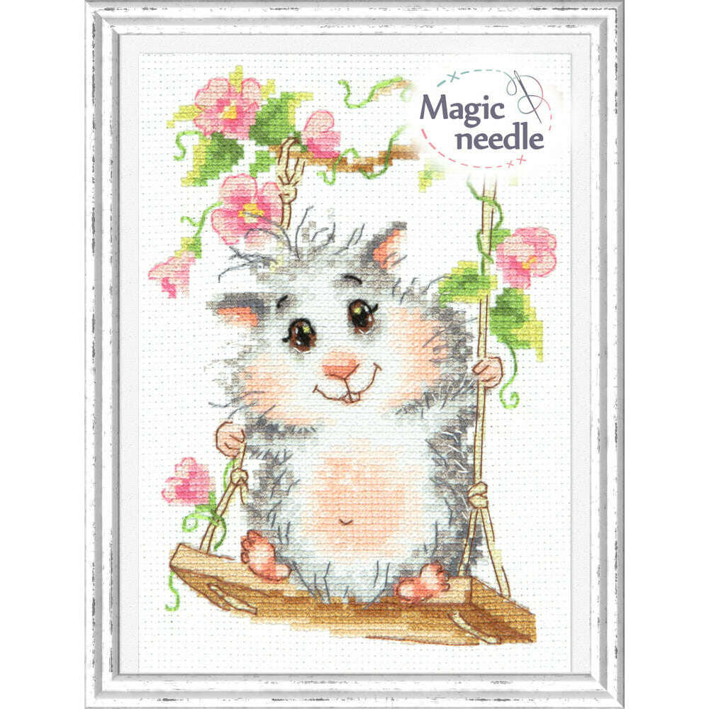 On the Swing 19-13 Counted Cross-Stitch Kit