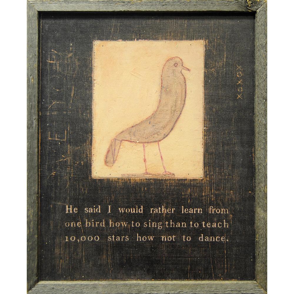 "One Bird" Art Print - Quirks!