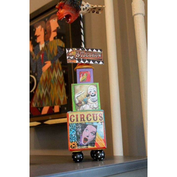 Exclusive Kim Collister Set of 2 Multi-Media Art Sculptures - Quirks!