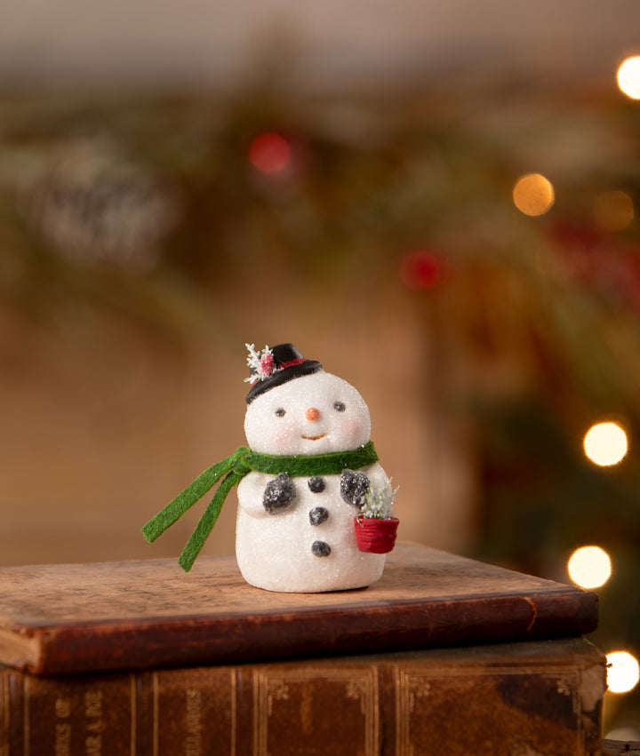 Jolly Top Hat Snowboy by Bethany Lowe Designs, christmas decor