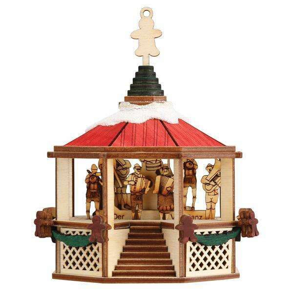 Old World Christmas Oompah Gazebo Light-Up Ornament