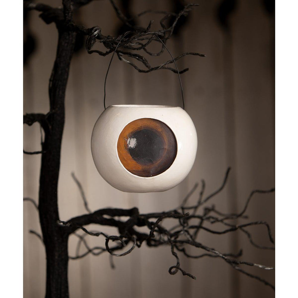 Orange Eyeball Bucket by Bethany Lowe Designs image