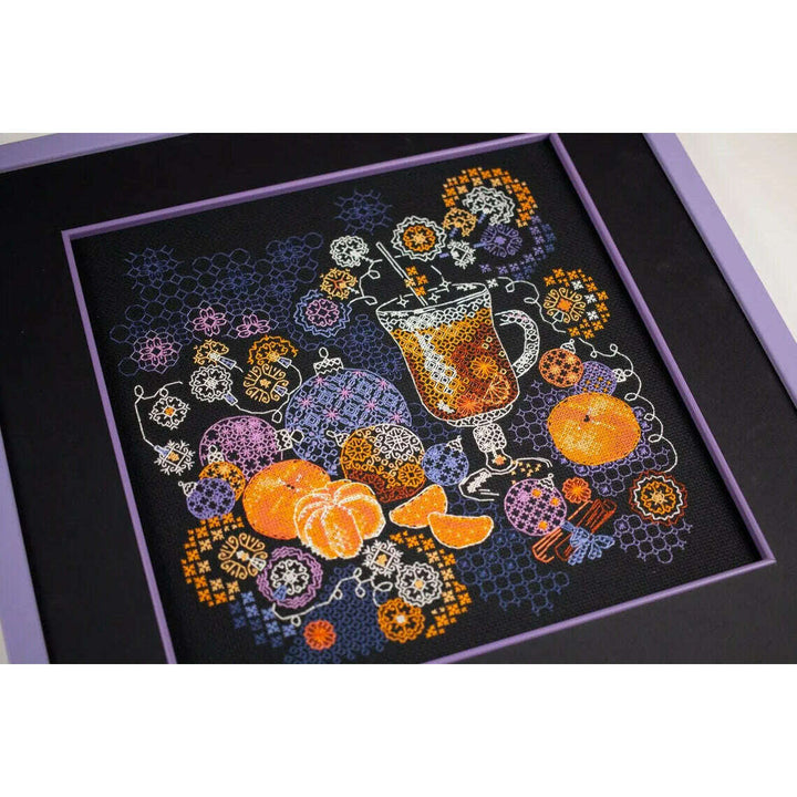 Orange Mood R2055 Counted Cross Stitch Kit
