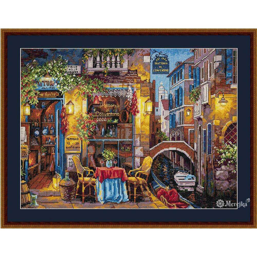 Our Special Place in Venice K-160 Counted Cross-Stitch Kit