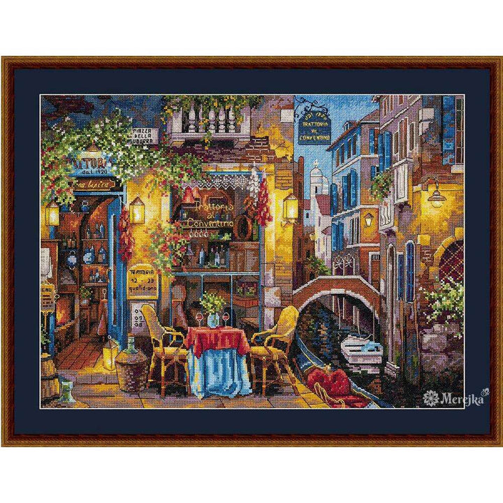 Our Special Place in Venice K-160 Counted Cross-Stitch Kit