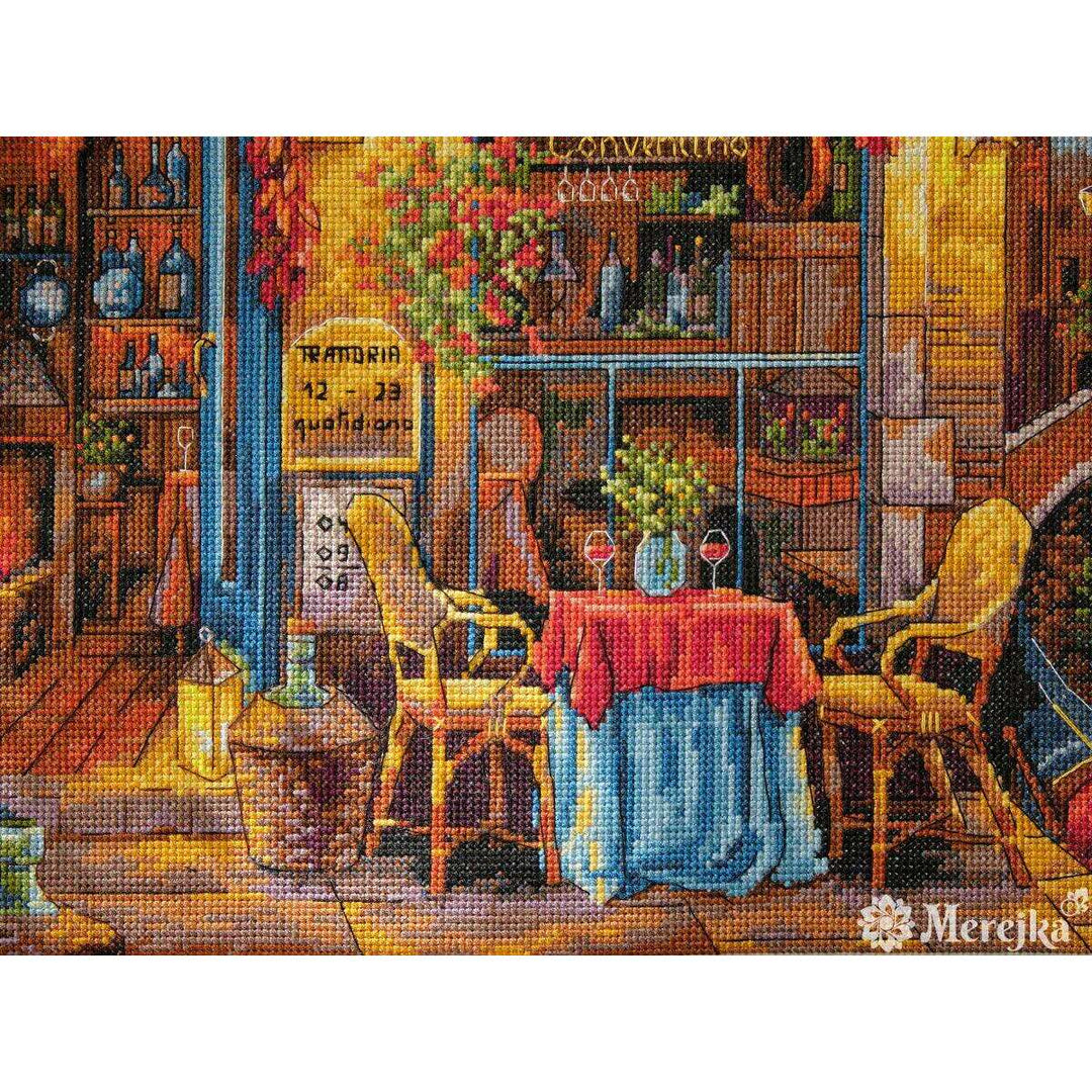 Our Special Place in Venice K-160 Counted Cross-Stitch Kit