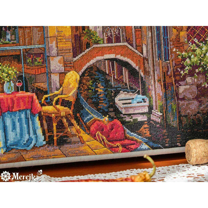 Our Special Place in Venice K-160 Counted Cross-Stitch Kit
