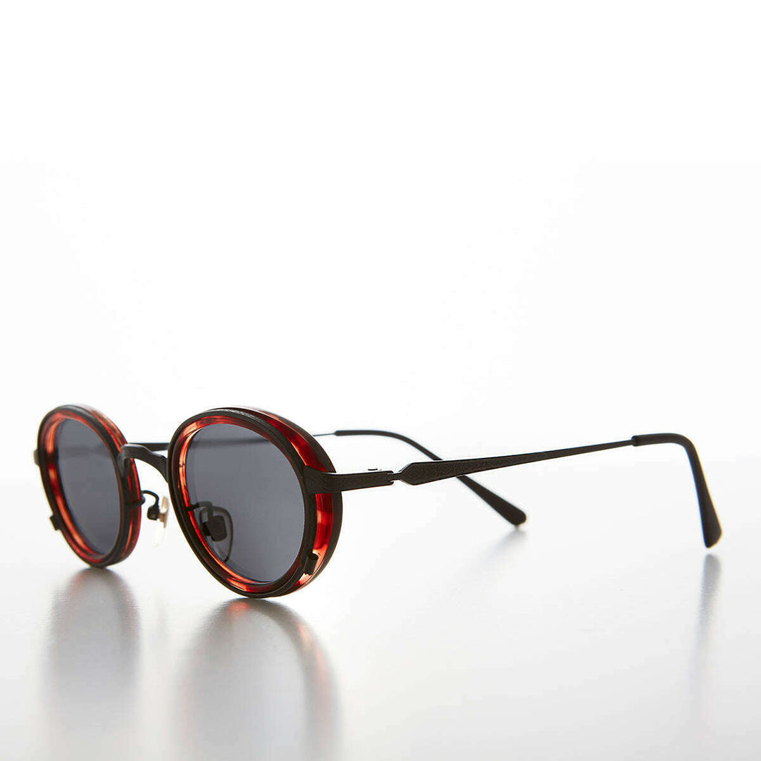 Oval 90s Vintage Sunglass - Atomic