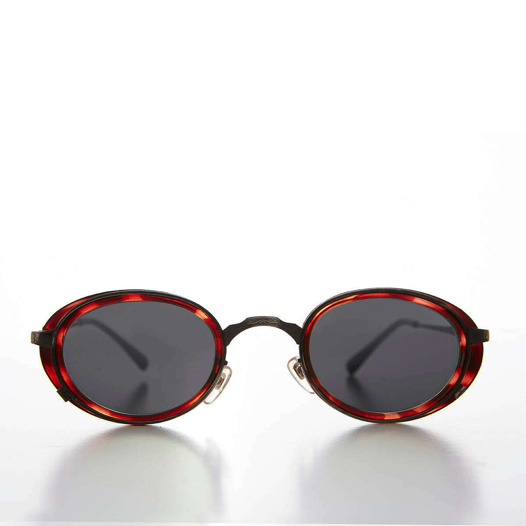Oval 90s Vintage Sunglass - Atomic