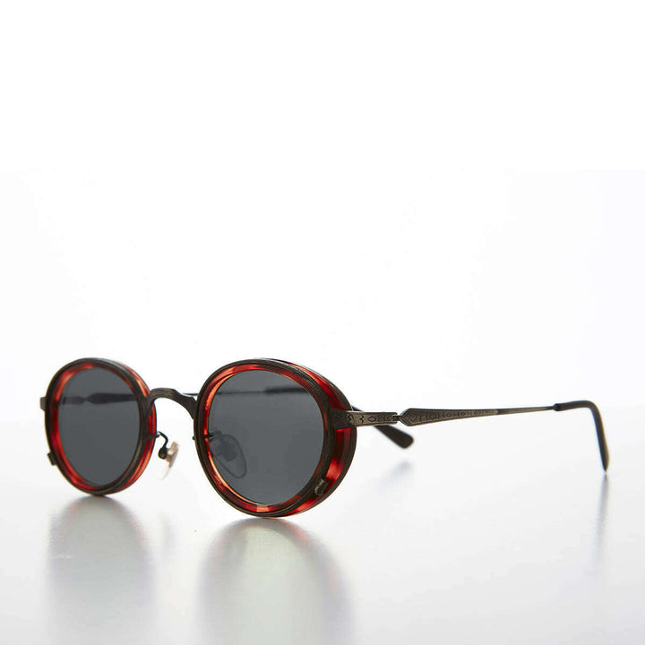Oval 90s Vintage Sunglass - Atomic