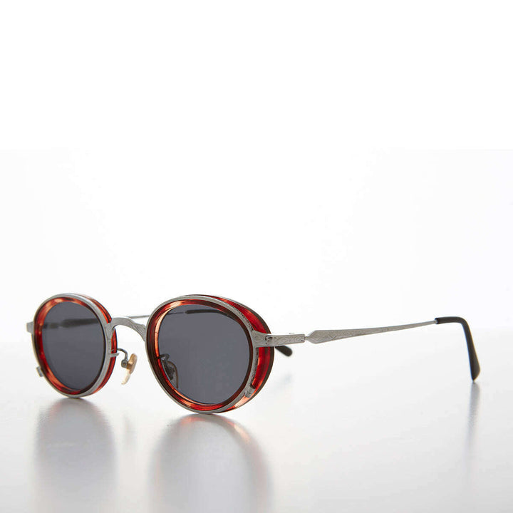 Oval 90s Vintage Sunglass - Atomic