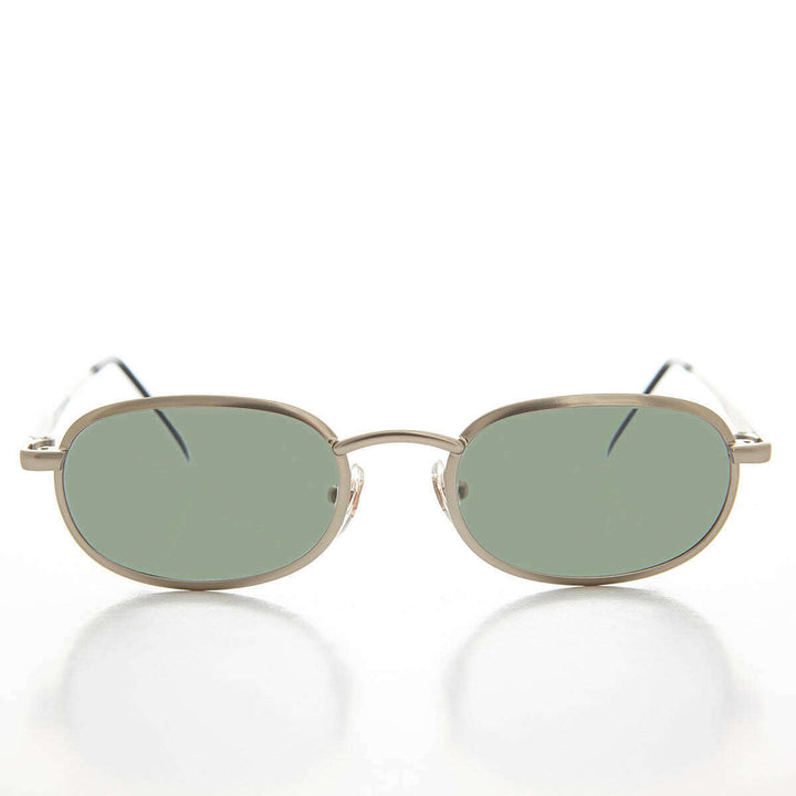 Oval Alloy Vintage Sunglasses - Hall