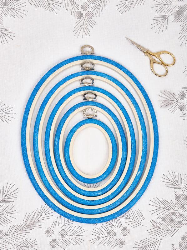 Oval Flexi Hoop Nurge 230-7 Blue
