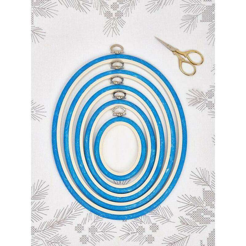 Oval Flexi Hoop Nurge 230-7 Blue