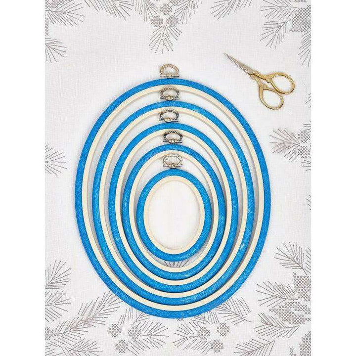 Oval Flexi Hoop Nurge 230-7 Blue