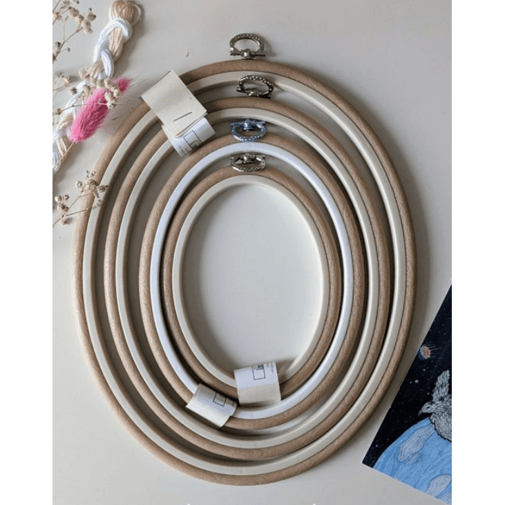 Oval Flexi Hoop Nurge 230-8 Sand