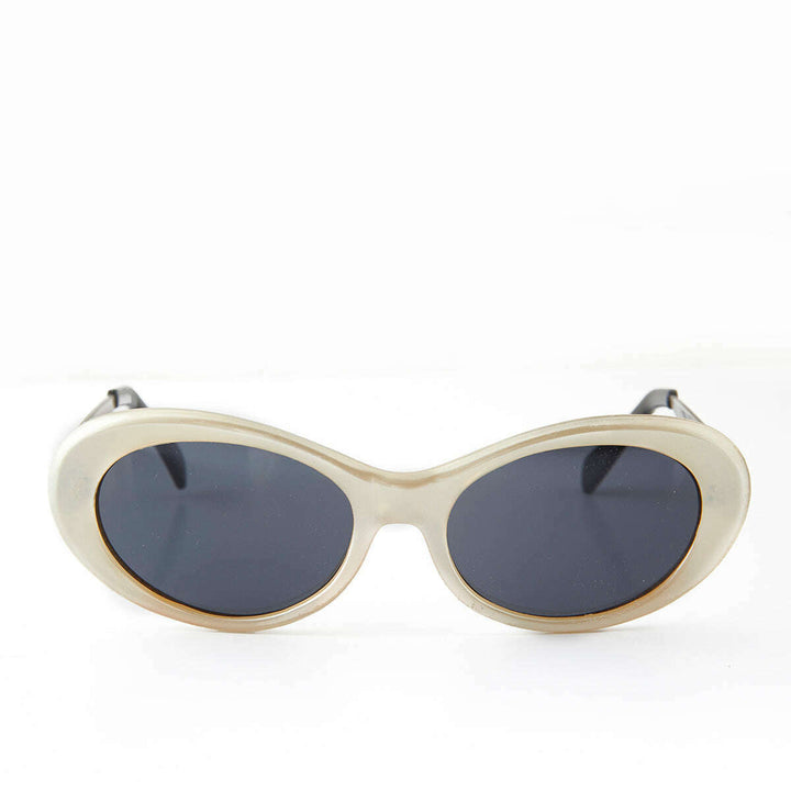 Oval Mod Punk Cateye 90s Vintage Sunglass - Loretta
