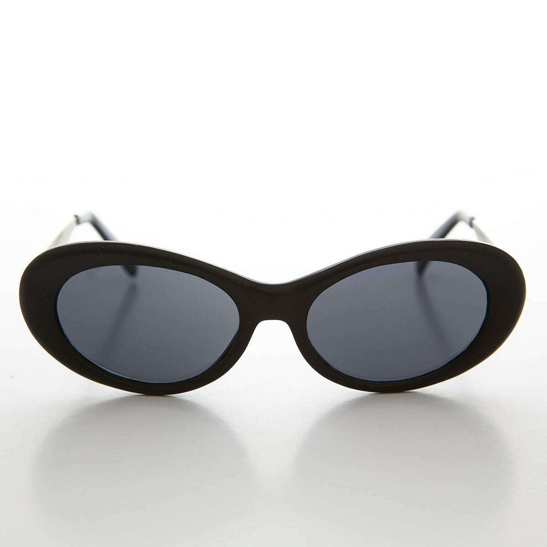 Oval Mod Punk Cateye 90s Vintage Sunglass - Loretta