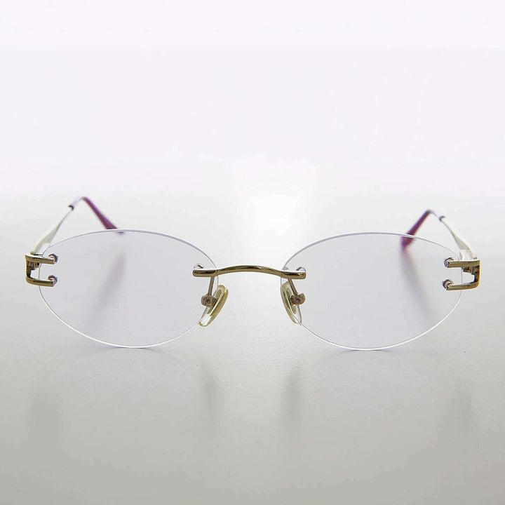 Oval Reading Glasses with Soft Tinted Lens - Lauren