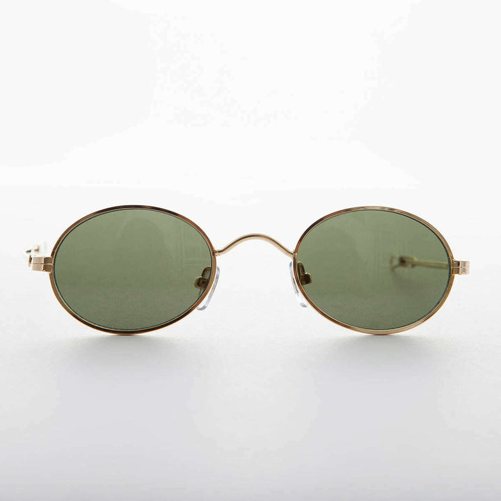 Oval Sunglass Spectacle with Adjustable Sliding Temples - Miyazaki