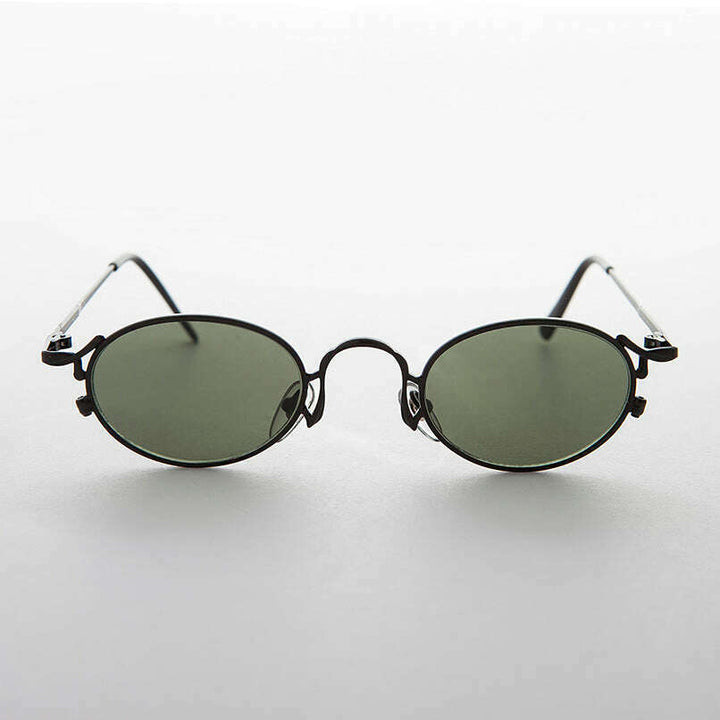 Oval Victorian Style 90s Sunglasses - Beatrice