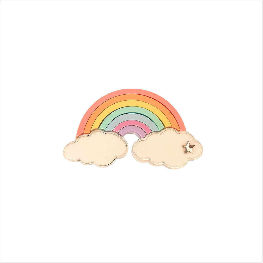 Over The Rainbow Brooch by Cherryloco Jewellery 4