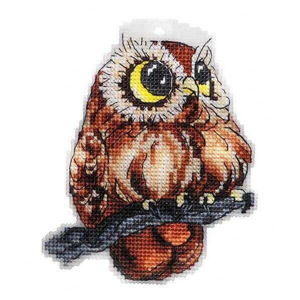 Owl Counted cross stitch kit 8026A
