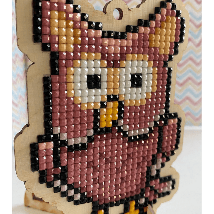 Owl CSw403 Diamond Painting on Plywood Kit