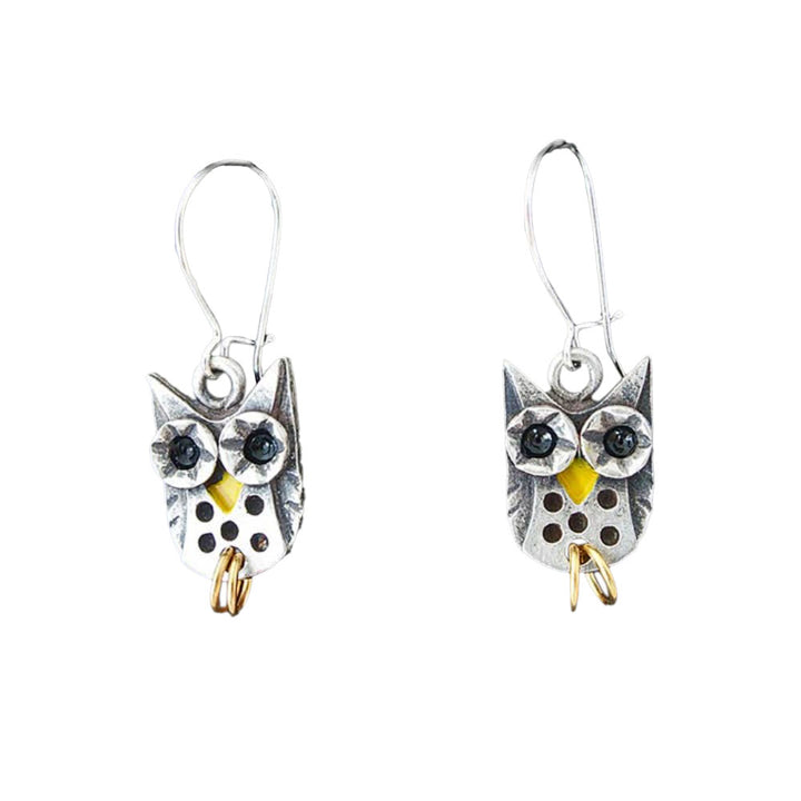 Owl Earrings by Chickenscratch