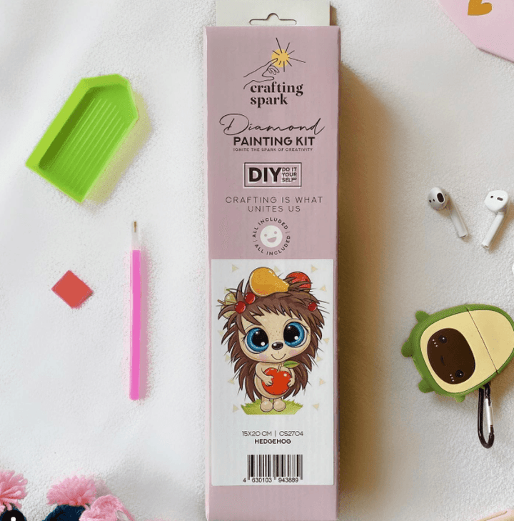 Owl in Love CS296 5.9 x 7.9 inches Diamond Painting Kit