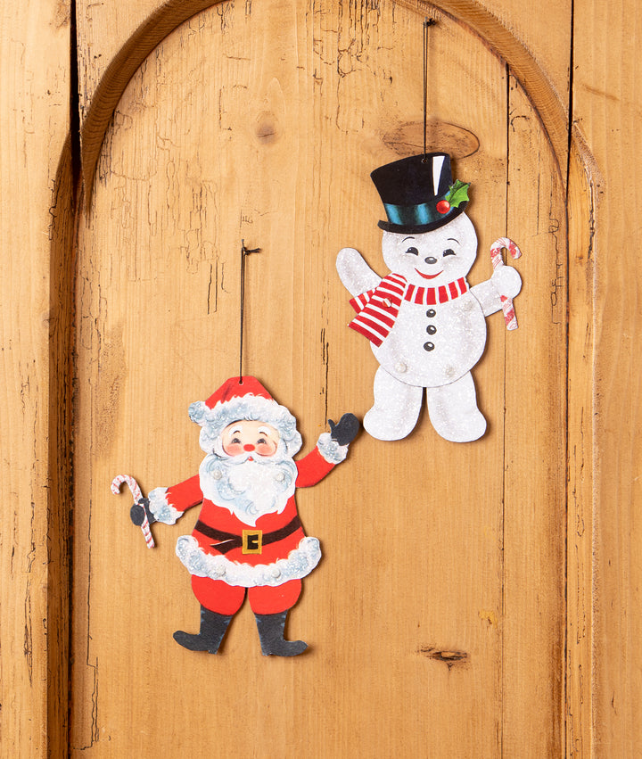Retro Rockin' Santa Ornament by Bethany Lowe Designs, image 3