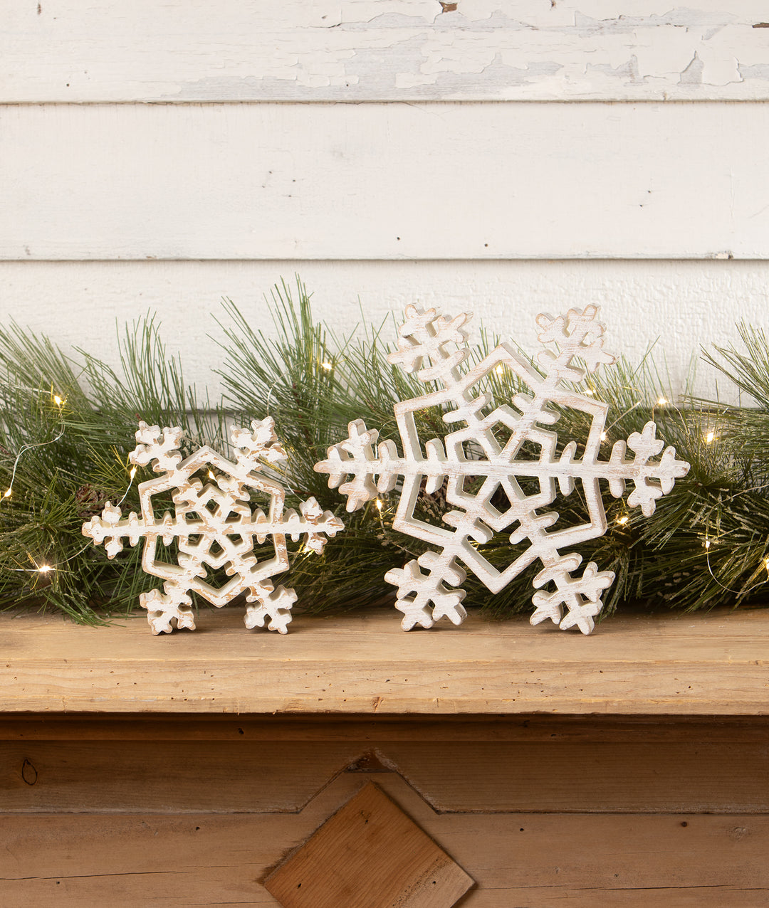 Wooden 10" Snowflake by Bethany Lowe Designs, image 3