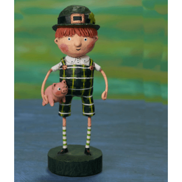 Paddy O' Swine St. Patrick's Day Mitchell Collectible Figurine - Quirks!