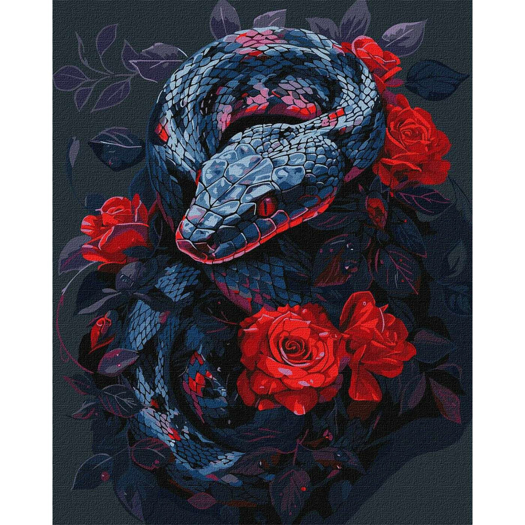 Painting by Numbers kit A dangerous rose KHO5146