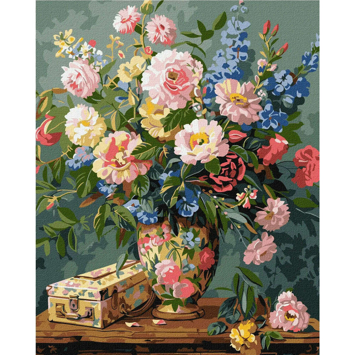 Painting by Numbers kit A floral fantasy KHO3283