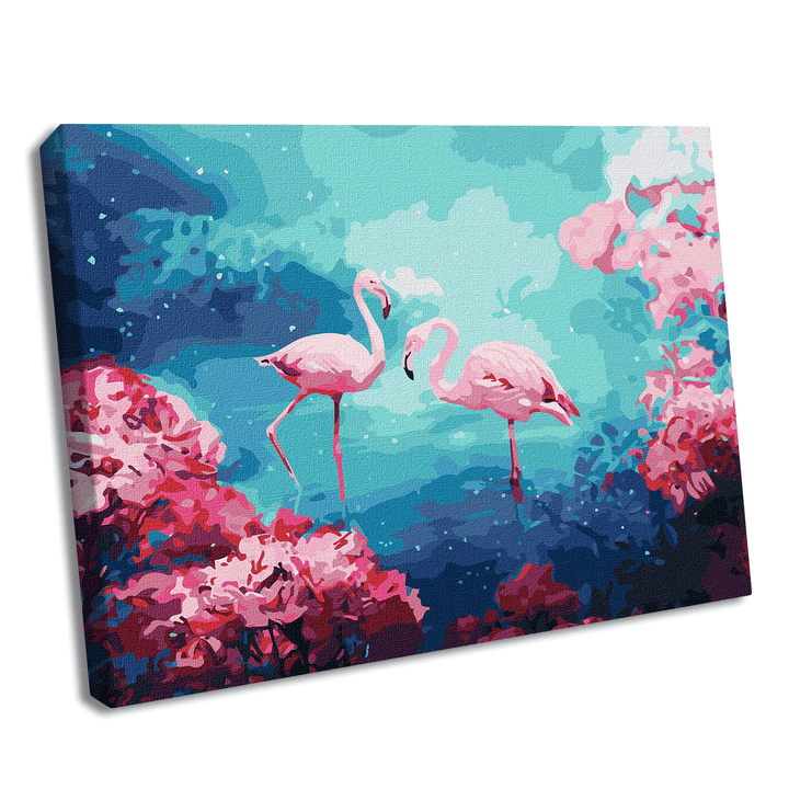 Painting by Numbers kit A magical lake KHO4461