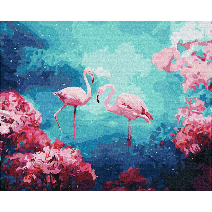 Painting by Numbers kit A magical lake KHO4461