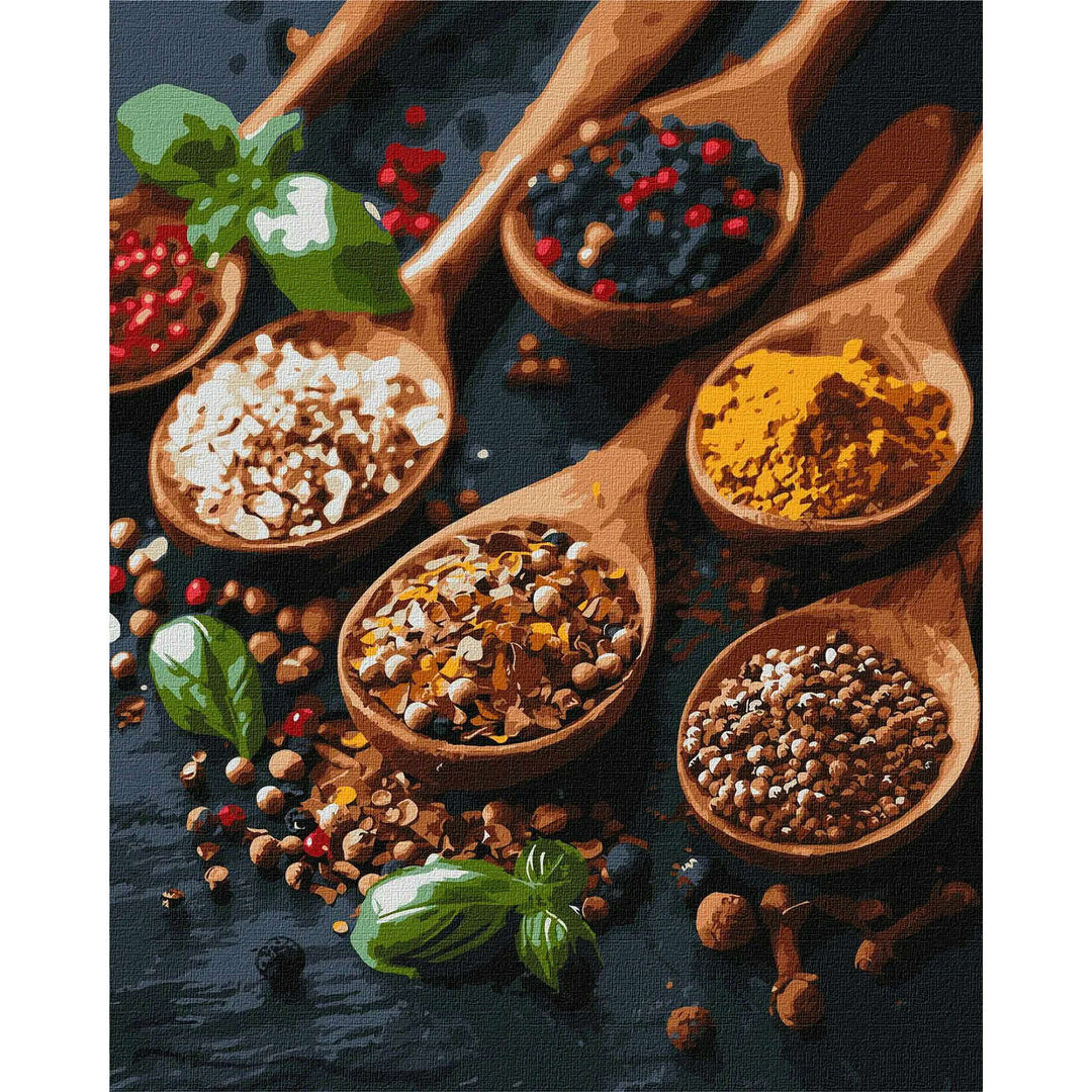 Painting by Numbers kit Aroma of spices KHO5688