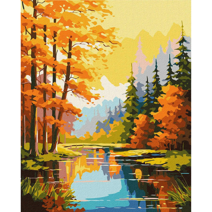 Painting by Numbers kit Autumn beauty KHO2893