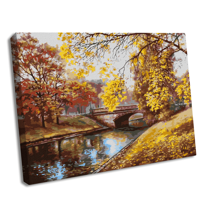Painting by Numbers kit Autumn landscape KHO2879