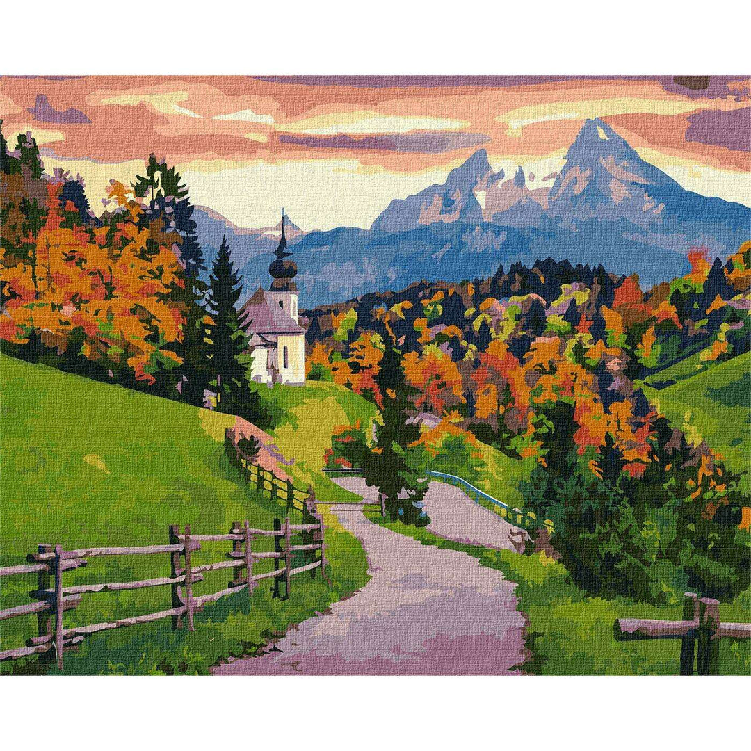 Painting by Numbers kit Autumn silence KHO2874