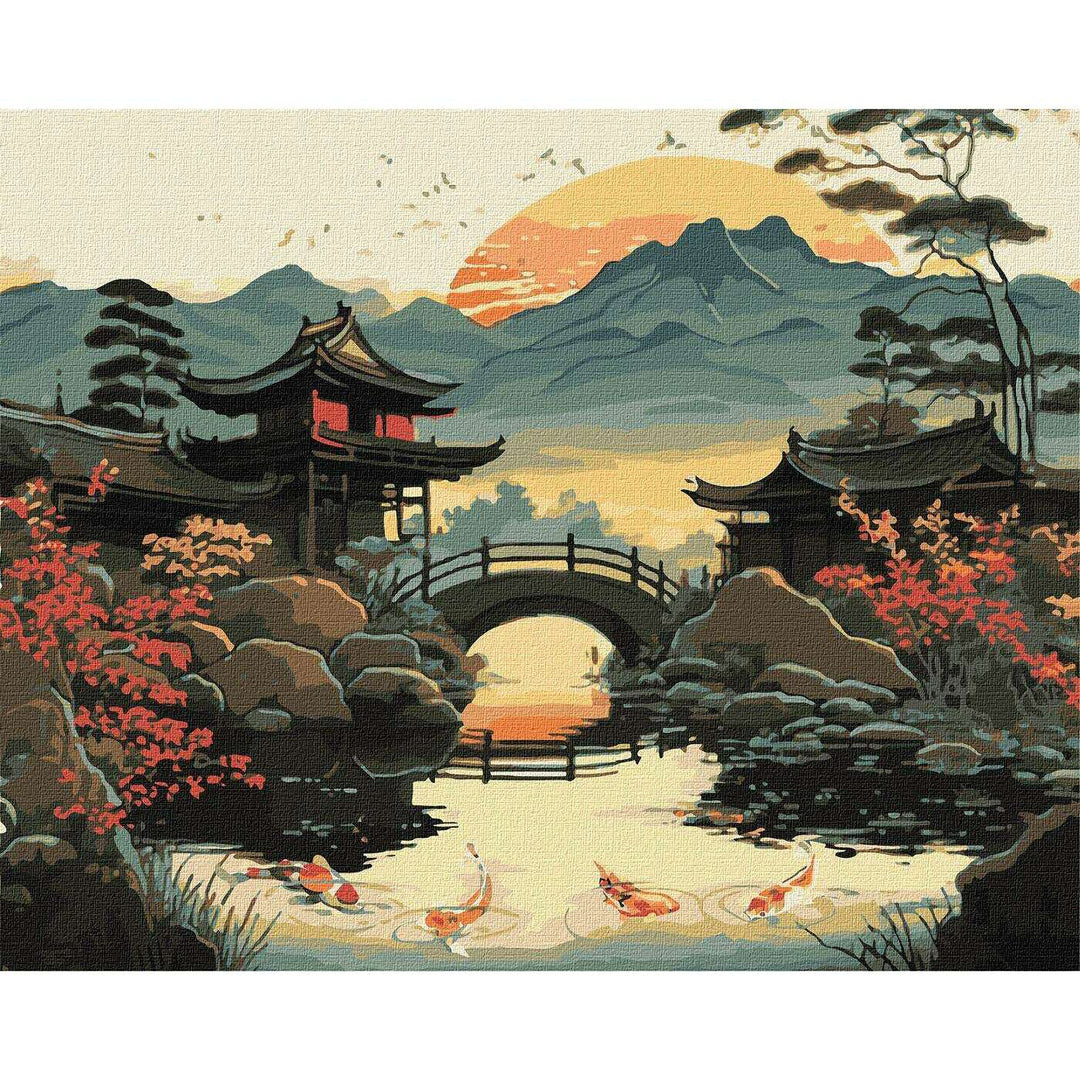 Painting by Numbers kit Beautiful East KHO2890