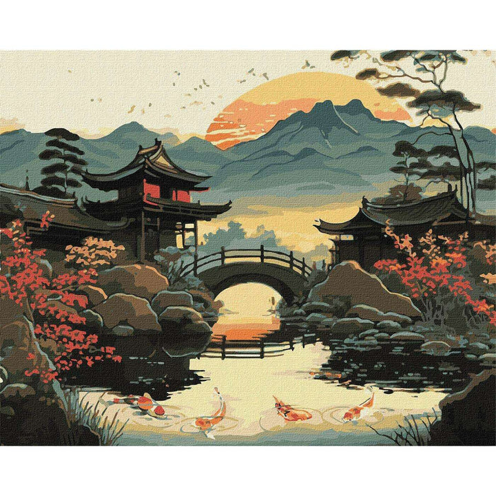 Painting by Numbers kit Beautiful East KHO2890
