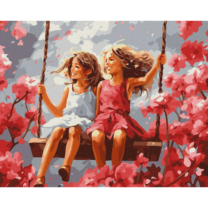 Painting by Numbers kit Best friends KHO8364